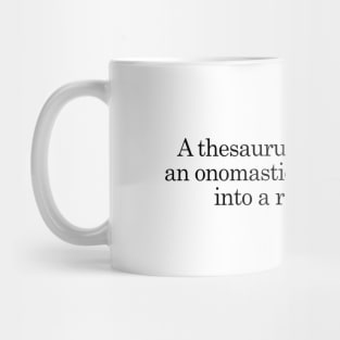 Nerdy Wordy Mug